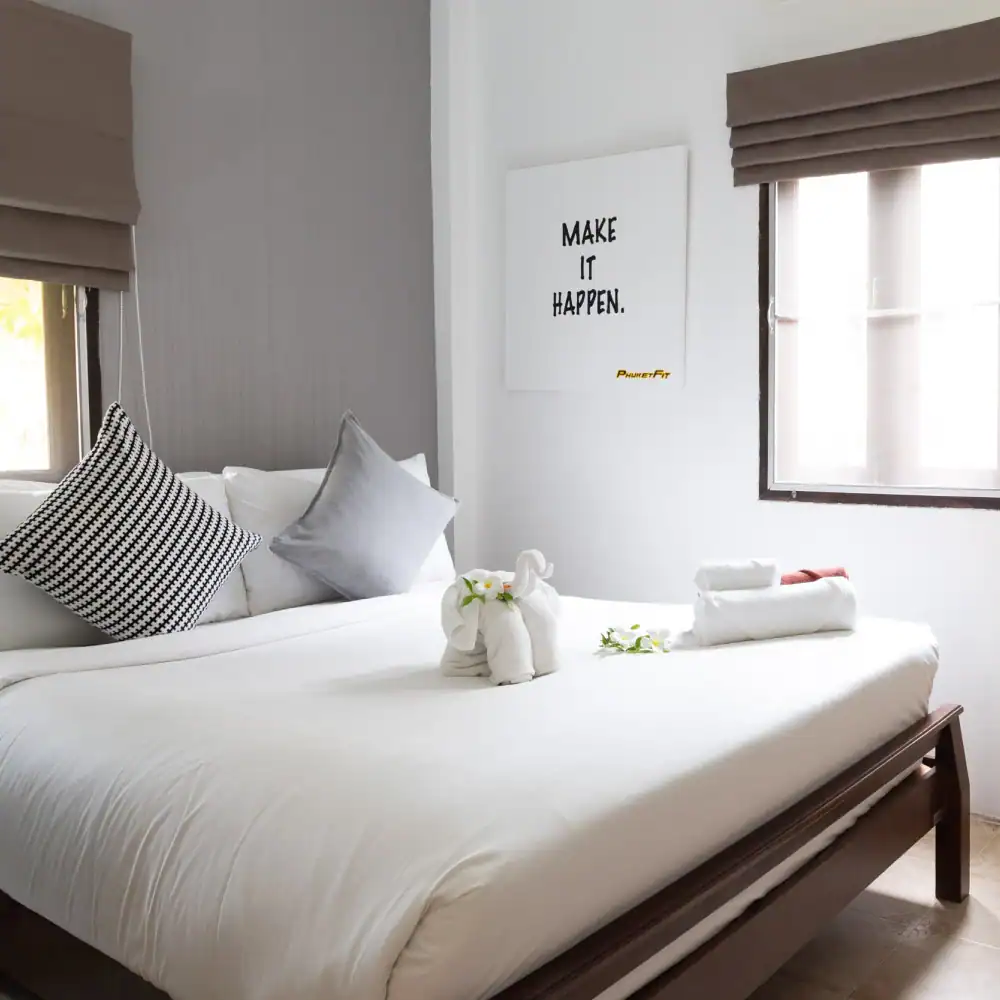 image of PhuketFit health & fitness retreat single room Thailand