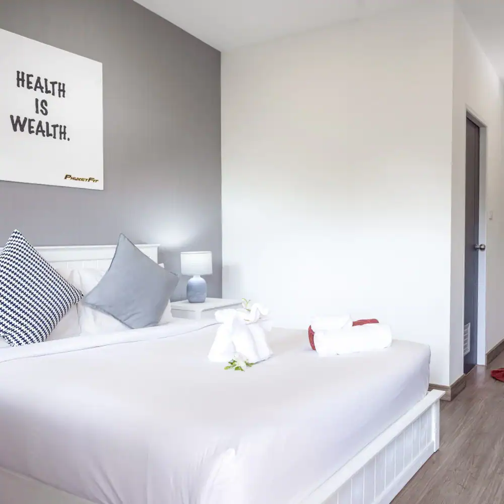 image of PhuketFit health & fitness retreat standard room Thailand