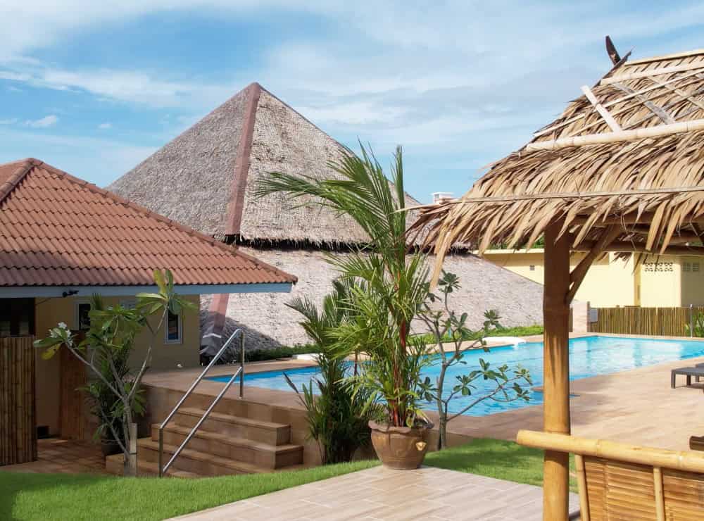 image of PhuketFit standard room pool view at Thailand health & fitness resort