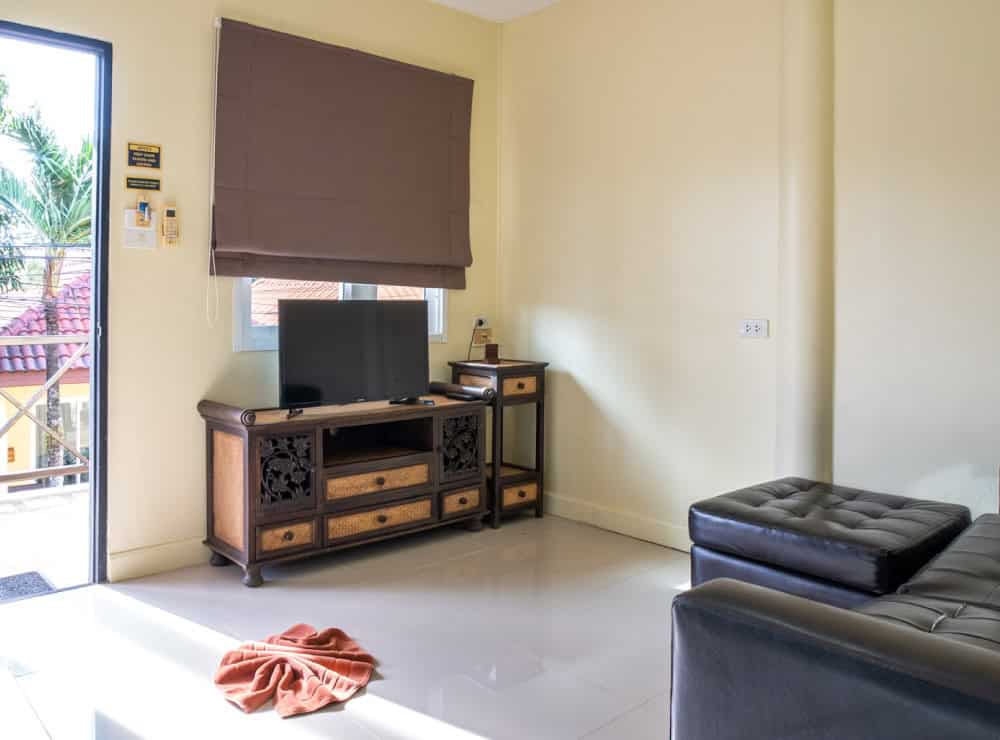 image of PhuketFit standard room lounge suite at Thailand health & fitness resort