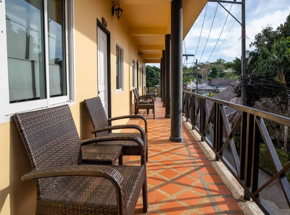 image of PhuketFit standard room balcony at Thailand health & fitness resort