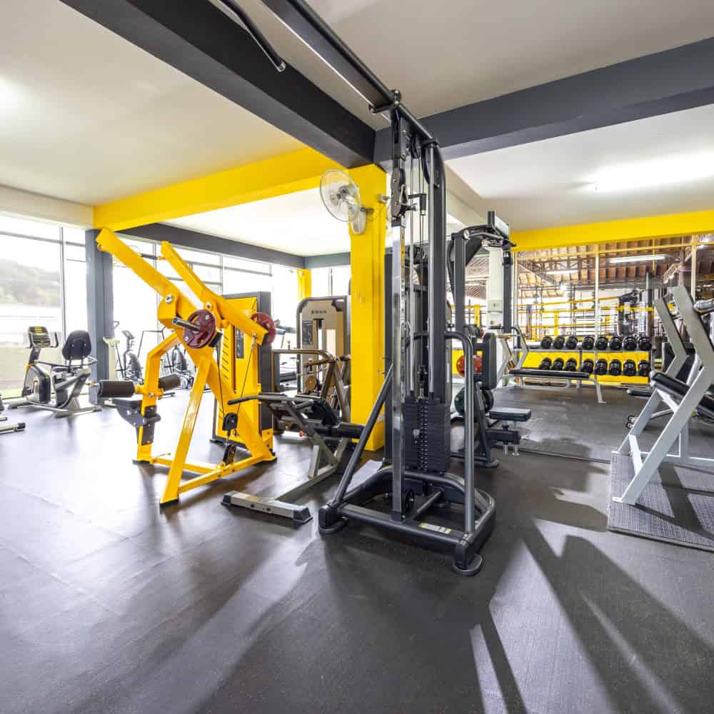 phuketfit-facilities-fitness-studio-at-premier-health-and-fitness-retreat-thailand image of fitness studio at Phuket Thailand fitness bootcamp resort