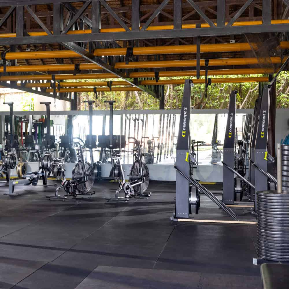 phuketfit-facilities-open-air-gym-at-premier-health-and-fitness-retreat-thailand image of open air gym at PhuketFit Thailand fitness bootcamp resort
