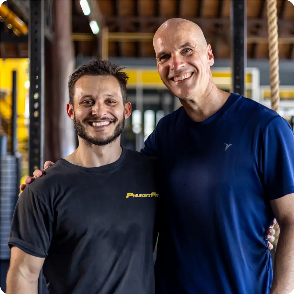 Personalized coaching at PhuketFit fitness retreat in Thailand