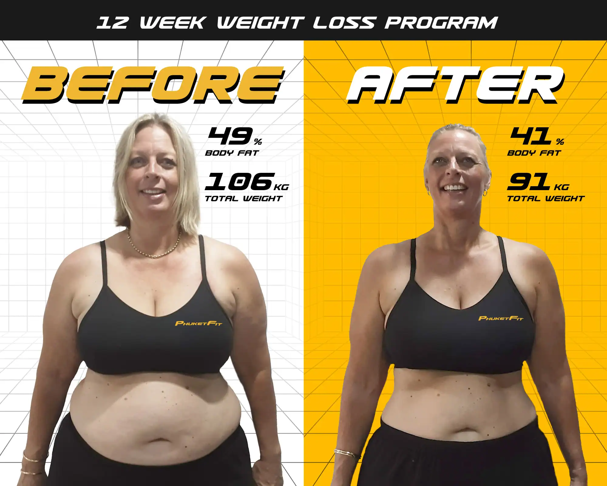 PhuketFit results in weight loss retreat Thailand