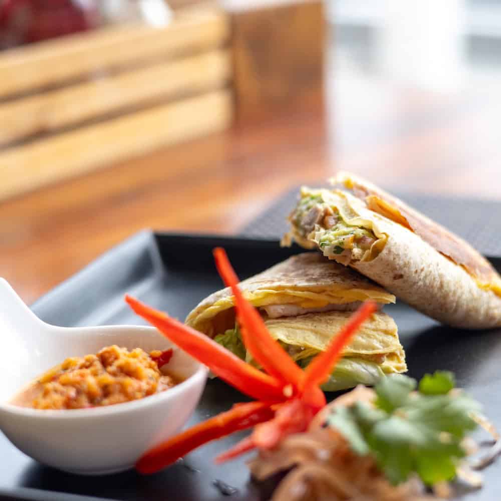 image of PhuketFit nutritional meal prepared by Chef Wara