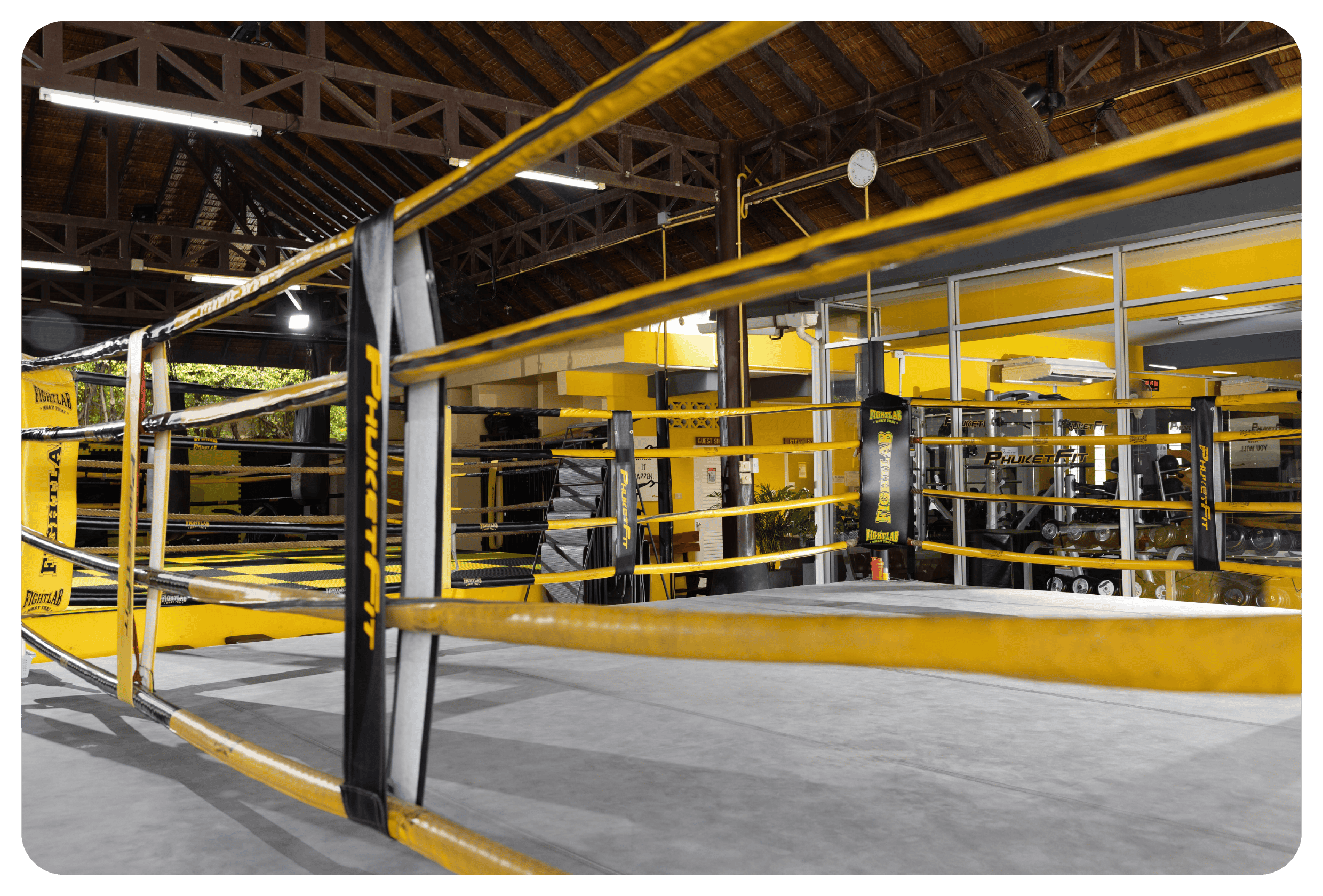 photo of phuketfit muay thai boxing ring