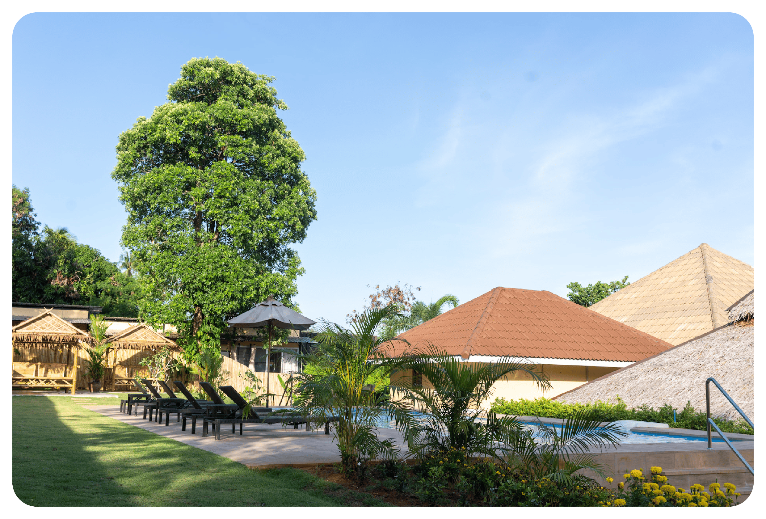 photo of phuketfit poolside area